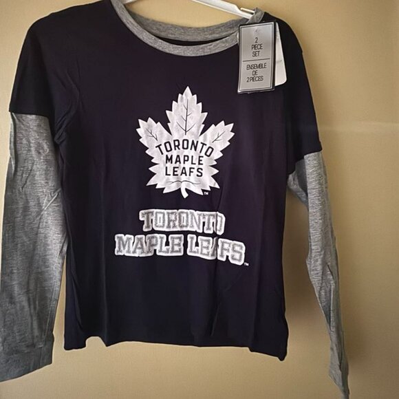 Kids Toronto Maple Leaf 2 piece pajama set med 10 / 12 - Picture 1 of 3